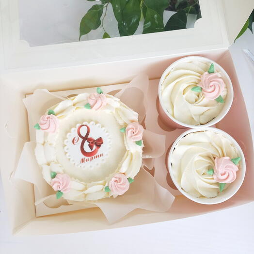 Набор бенто+трайфлы с 8 марта