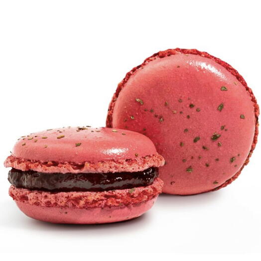 Макарон Mon Bon «Малина с базиликом»