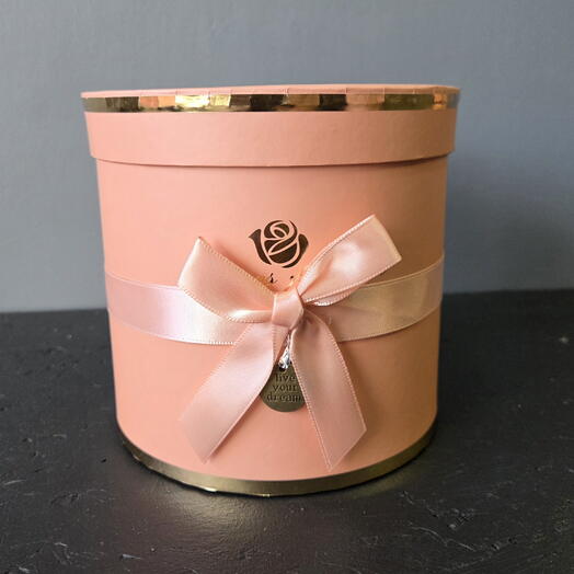 Коробка Розовая 15*15