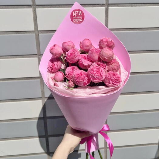 Ириска 🥰Кустовая роза 🌹 Розы кустовые пионовидный ПИОНОМАНИЯ