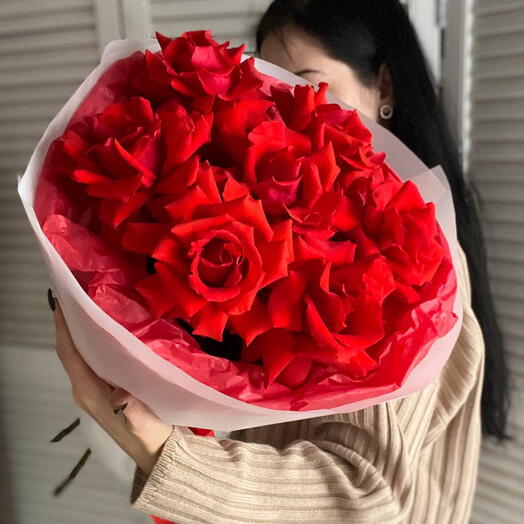 Love️ Букет из французских красных роз