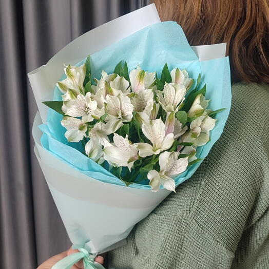 Моно букет альстрлмерий 🥰