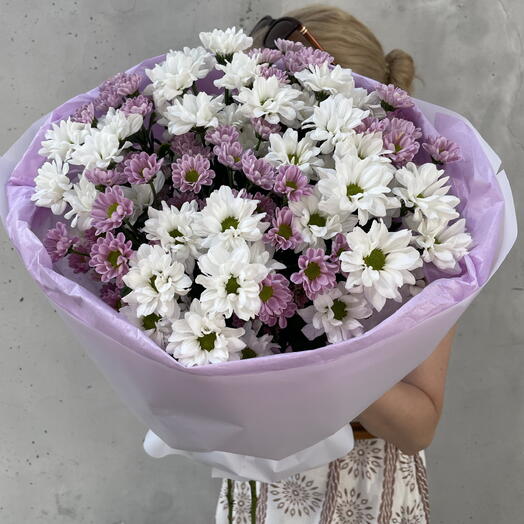 Авторский букет Сиреневое облако💜