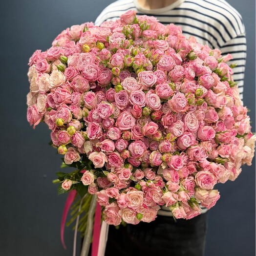 Pink Garden – Luxury Spray Rose Bouquet