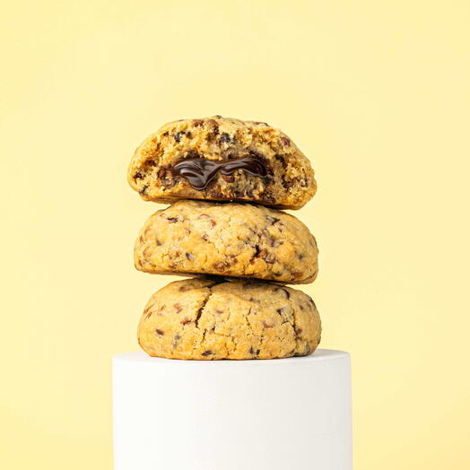 NY cookies, американское печенье, крамбл кукис, печенье с начинкой "Хрустящая Нутелла"
