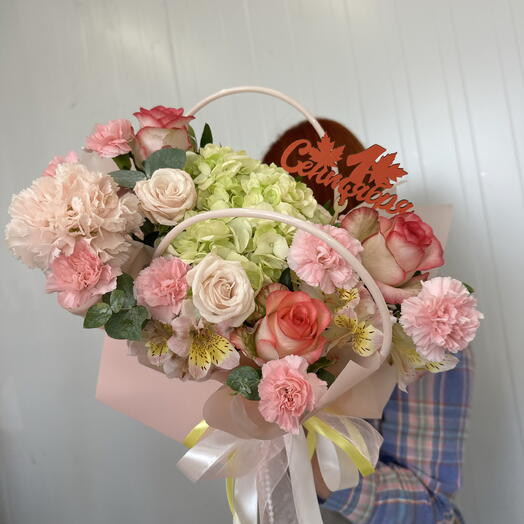Сумочка с цветочками на 1 сентября 💐
