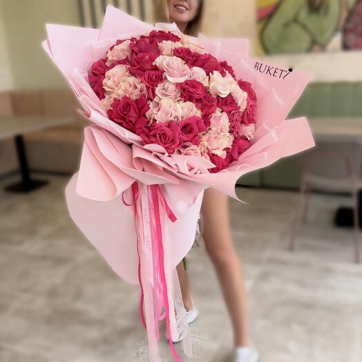 Роскошный букет love