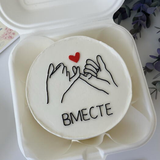 Бенто торт «вместе», для любимых