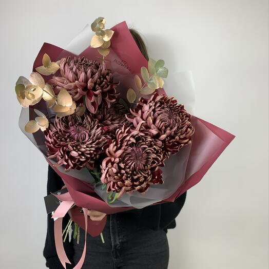 Букет «Бордо» от XOFLOWERS