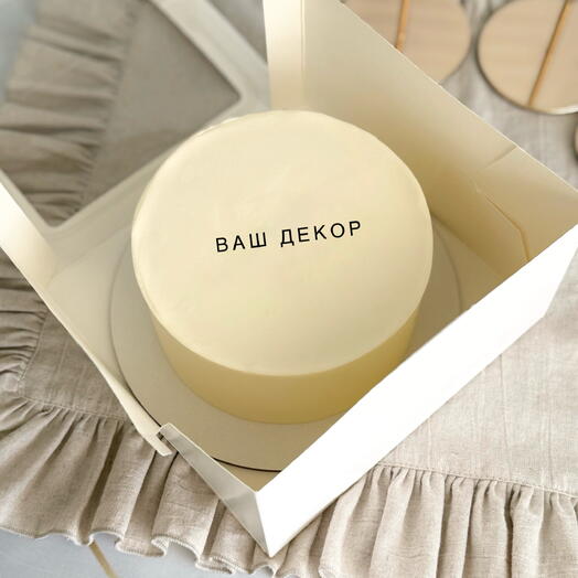 Бенто 800г ваш декор. Бенто-торт с вашим дизайном