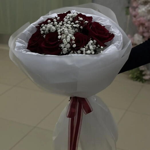 Эдемская роза с гипсой