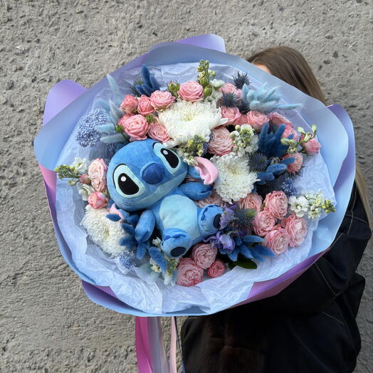 Букет СТИЧ 💕💕🩵🩵🤪🥰