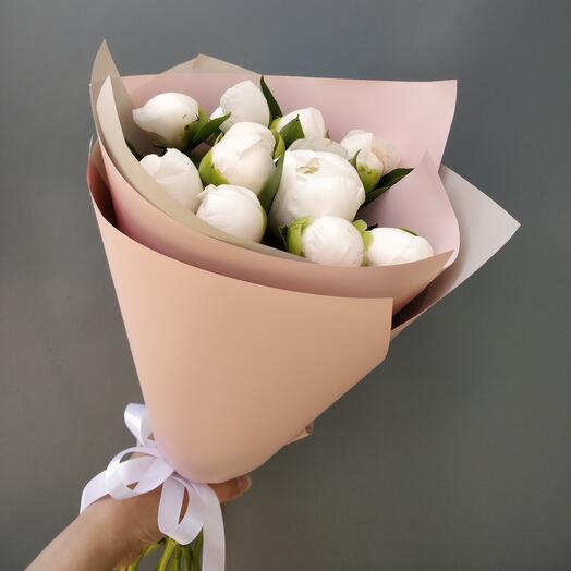 Ароматные белые пионы 13 💗