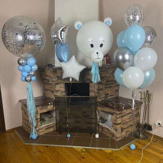 Globos de Cumpleaños, 15 globos