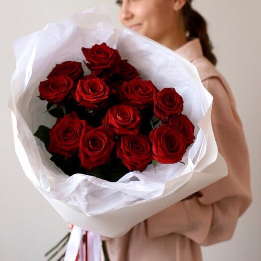 Bouquet of 11 red roses
