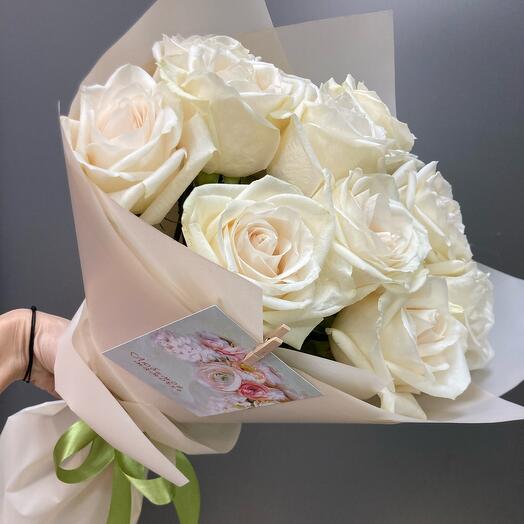 Ramo de rosas Blancas