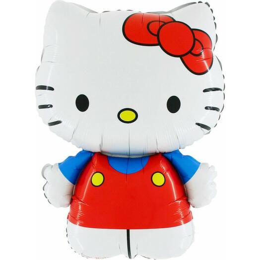 Hello Kitty / Kitty red balloon with helium