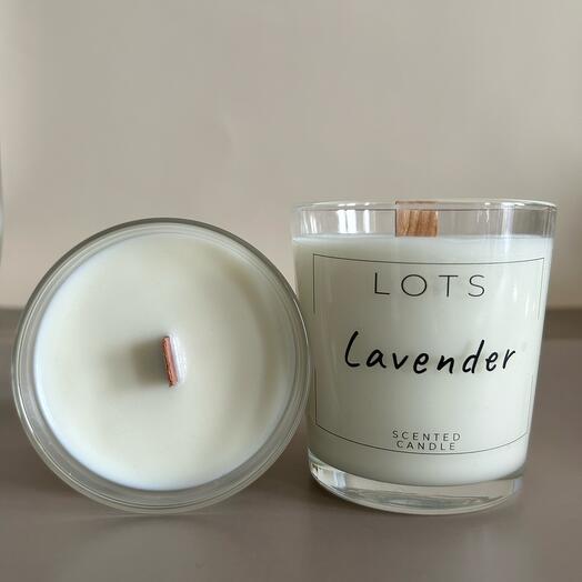 Scented candle "Lavender"