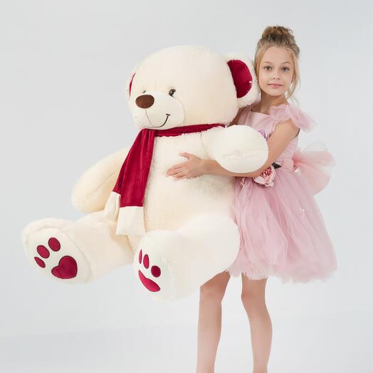 150cm Valentine milk bear