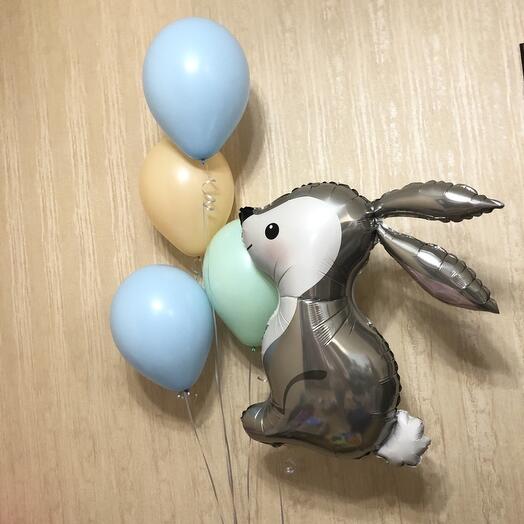 Globos con liebre