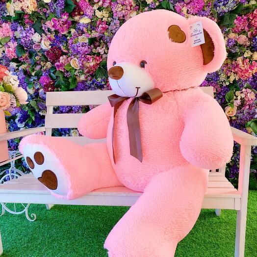 Huge bear 150 cm pink Tony