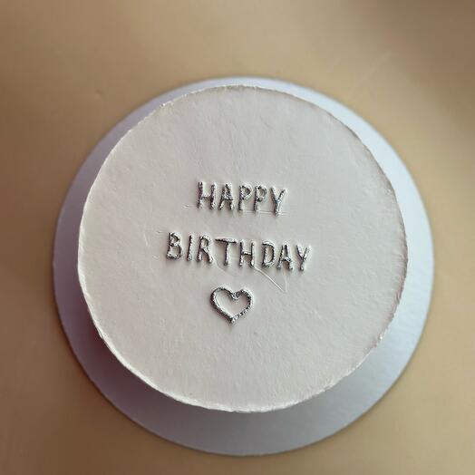 Pastel de cumpleaños feliz