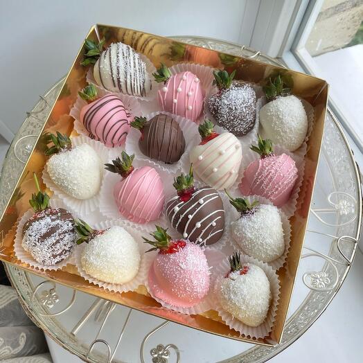Клубника в бельгийском шоколаде 16