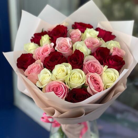 Mezcla de 25 Rosas