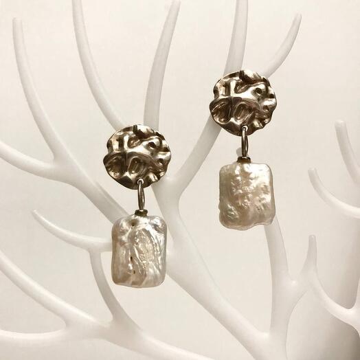 Серебряные серьги