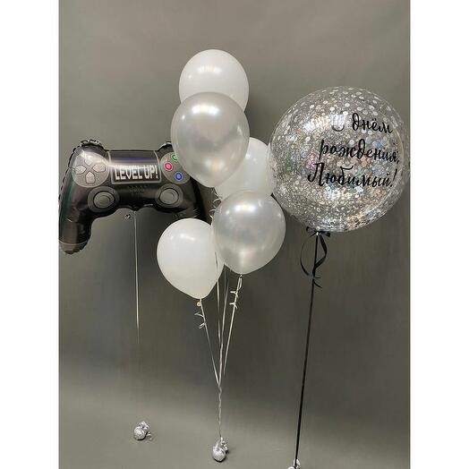 Set of helium 488 balloons - game ( aerodesign )