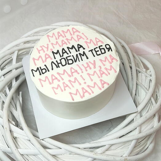 Бенто торт для мамы, подарок маме.🌷