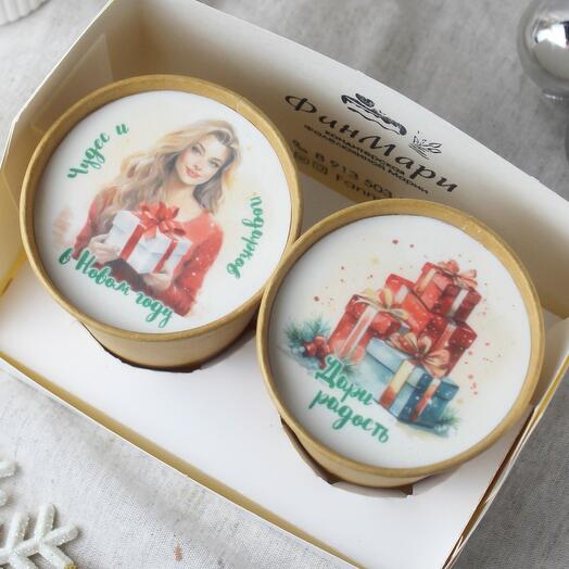 Набор тортов новогодний Дари радость