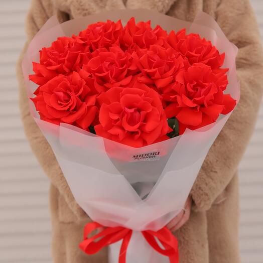 Букет с французскими розами