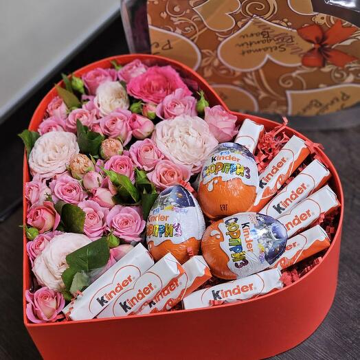 Коробка с kinder