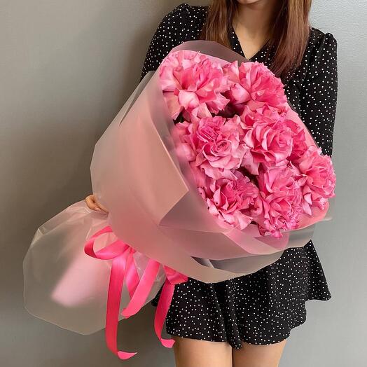 Bouquet of French roses