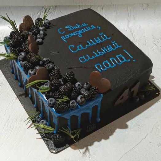 Торт папе и мужу на юбилей