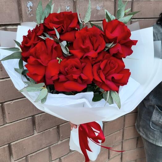 Букет французские розы"💋Поцелуй любви"