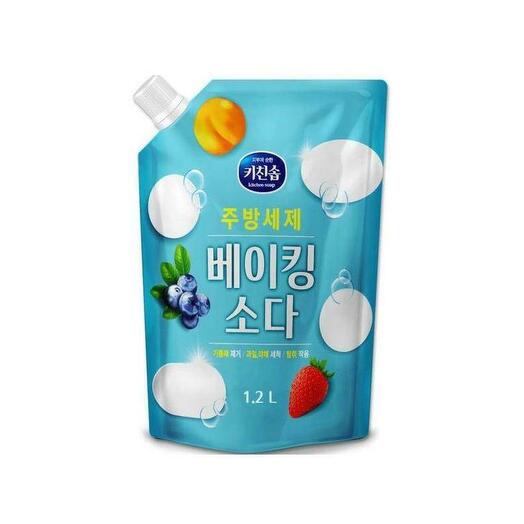 Mukunghwa Средство для мытья посуды Kitchen Soap Baking Soda Kitchen Detergent (refill)l - 1,2 л