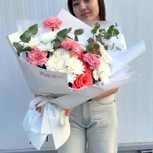 Стильный евробукет