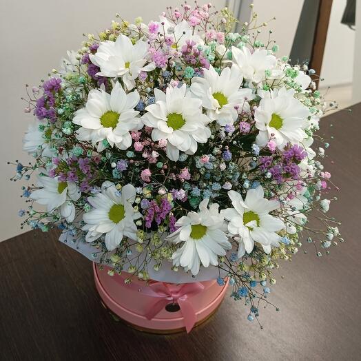 Цветы в коробке