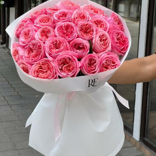 Букет "Пастельно-розовый"