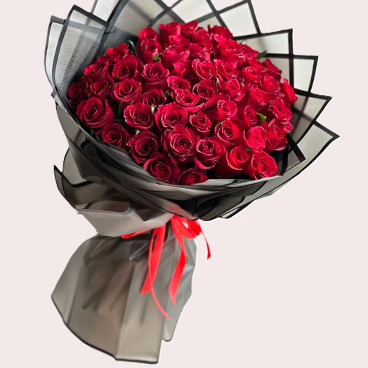 51 Red rose Bouquet