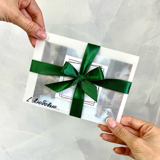 Сертификат на мастер-класс по смоле