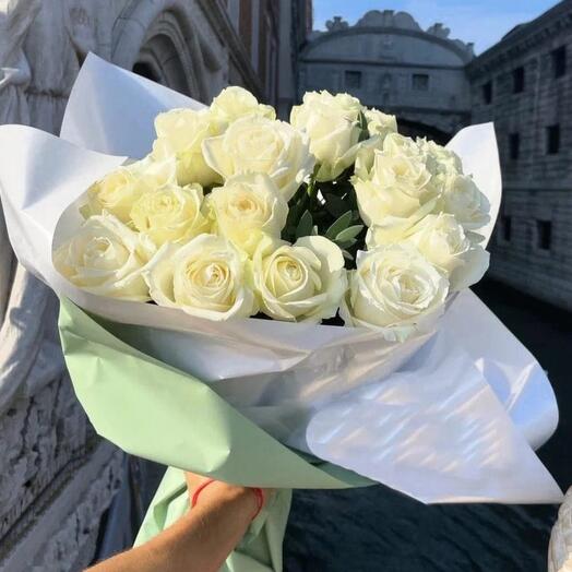 Розочки белые 17 шт