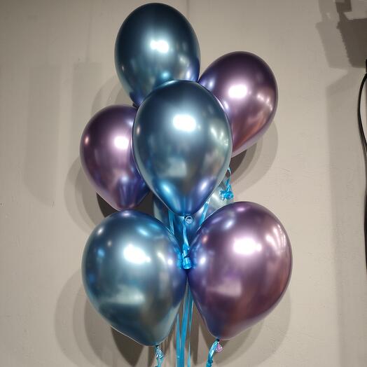 Шары хром 7шт