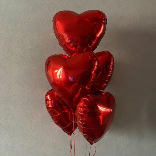 Set of 5 balloons