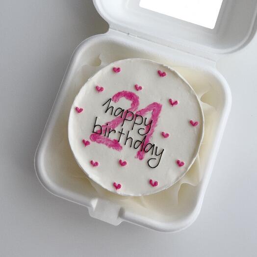 Бенто торт happy birthday