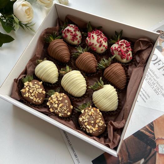Chocolate-covered strawberries