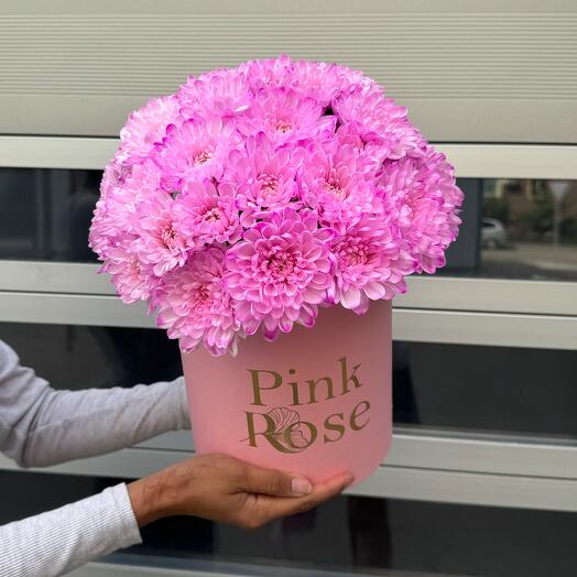 Хризантемы в коробке