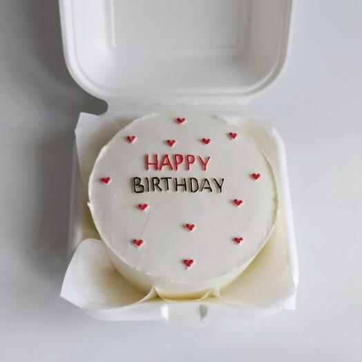 Бенто-торт "HAPPY BIRTHDAY"
